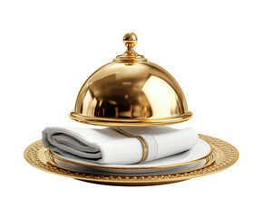 Gourmet dining experience restaurant food presentation elegant top view culinary isolated on transparent background