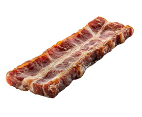 Grilling juicy ribs for summer barbecue backyard food natural light isolated on transparent background