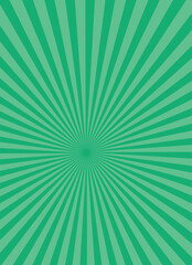 abstract green white sun rays, sunburst retro styled comics book texture background, halftone illustration, pop art concept Modern Halftone Composition
