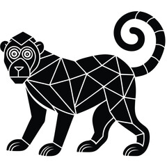 Monkey Mosaic Display in Studio