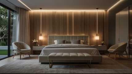 Serene Modern Bedroom