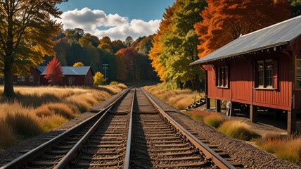 Autumn Railway