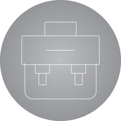 Briefcase 1 icon single vector illustration