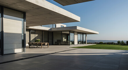 Striking Minimalist Home With Modern Architecture and Peaceful Outdoor Space