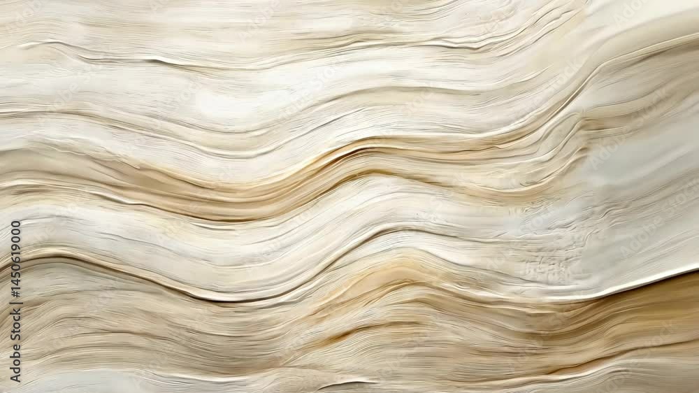 Poster dynamic fluid waves creating abstract earthy patterns in motion