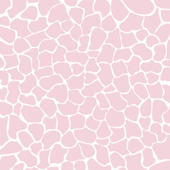 Animal seamless skin pattern giraffe. Safari background paper. © MedReda