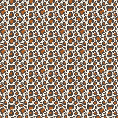Animal seamless skin pattern jaguar, leopard and cheetah fur. Safari background paper.