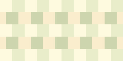 Pastel green square pattern seamless background