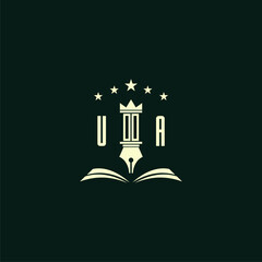 initials design modern legal attorney law firm lawyer advocate consultancy business logo vector