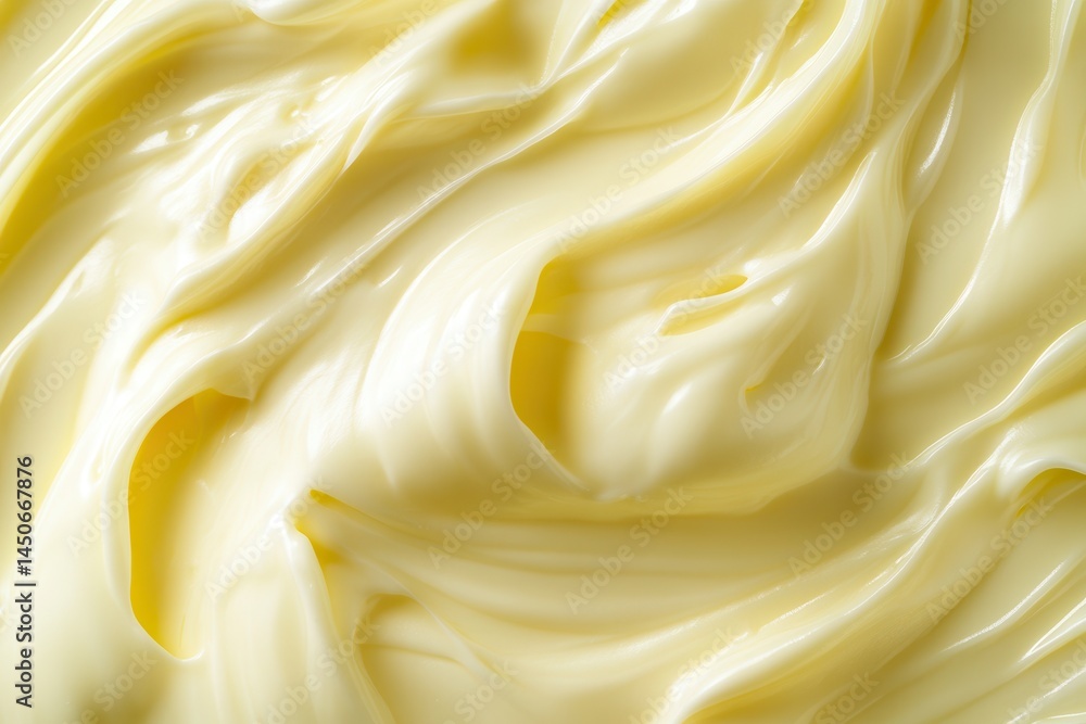 Poster a lush, thick layer of creamy yellow spread creates an appetizing textural experience. smooth and ri