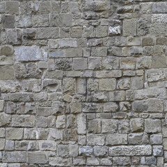 Seamless Medieval Castle Stone Wall Texture

