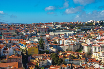 view of the city of lisbon