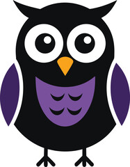 Fototapeta premium owl vector art illustration