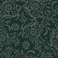 Seamless floral pattern, liberty ditsy print with small hand drawn flowers. Delicate botanical design in country motif: tiny simple flowers, leaves, mini bouquets in abstract. Vector illustration.