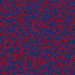 seamless damask pattern