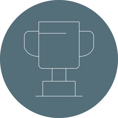 Cup icon single vector illustration 