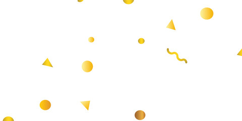 Abstract Golden doted glitter on transparent background. Luxury sparkling confetti. Celebration falling doted gold glitter. Vector illustration.mgold, luxury, isolated, light, background, white,