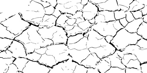  Monochrome abstract texture.Black and white pattern.Background of cracks, scuffs, chips.
