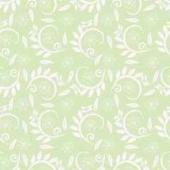 Seamless floral pattern, liberty ditsy print with small hand drawn flowers. Delicate botanical design in country motif: tiny simple flowers, leaves, mini bouquets in abstract. Vector illustration.
