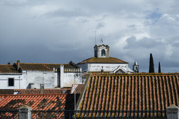 View over the city of Serpa, Alentejo, Portugal