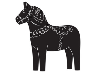 DALA HORSE SILHOUETTE