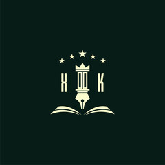 initials design modern legal attorney law firm lawyer advocate consultancy business logo vector