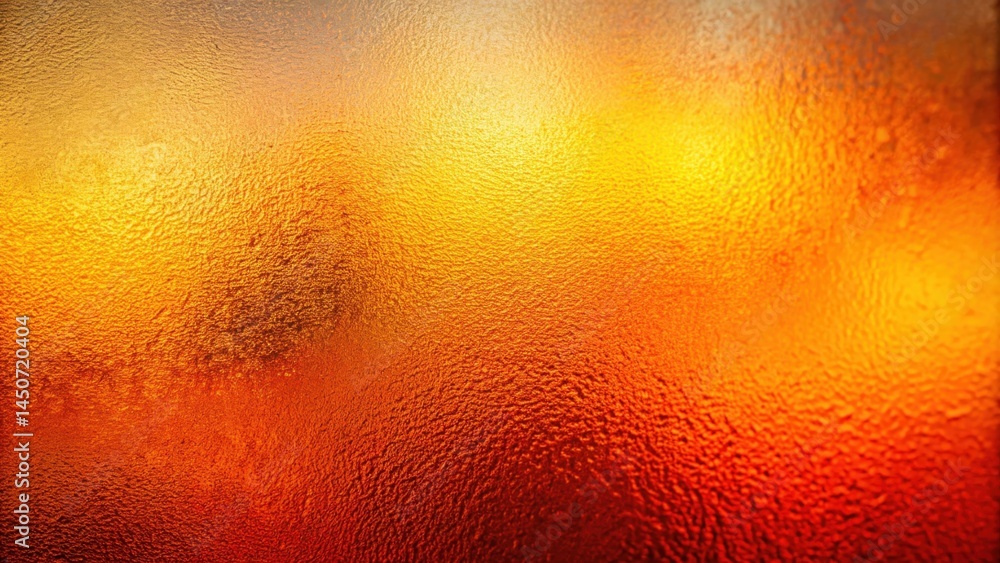 Poster abstract textured background with blurred golden yellow and orange hues, ideal for design elements a