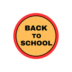 BACK TO SCHOOL stamp, logo, label tag, stamp Back to school  back to school concept. September back to school concept 