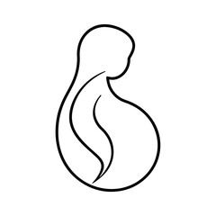 vector illustration of a black cat