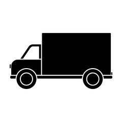 Truck clip art design on plain white transparent isolated background for card, shirt, hoodie, sweatshirt, apparel, tag, mug, icon, poster or badge