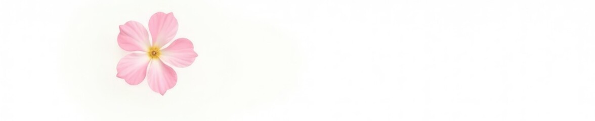 Single flower isolated against a white background, bloom, blossom