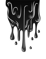 illustration of a black ink