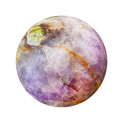 Purple Fluorite Sphere Gemstone