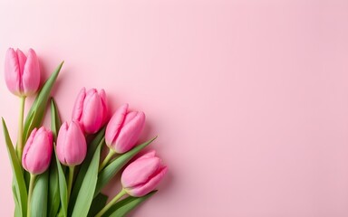 Happy mothers day typography greetings card design in vector with colorful flowers in pink background. Vector illustration. High quality

