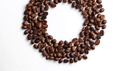 Coffee Beans Frame Border  