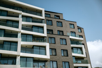 Modern  Residential Apartment Building Complex Condo 