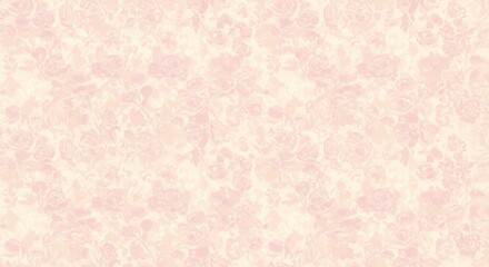 Soft Pink Damask Swirl Texture