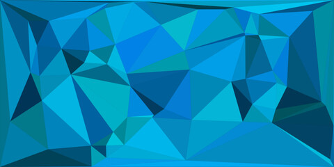 Abstract Polygonal Background with Geometric Shapes in Vibrant Colorful Design, Modern Digital Artwork for Websites, Technology, and Creative Projects