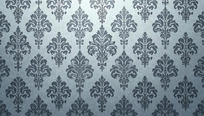Subtle gray damask pattern with a subtle embossed effect , minimal, background, silver