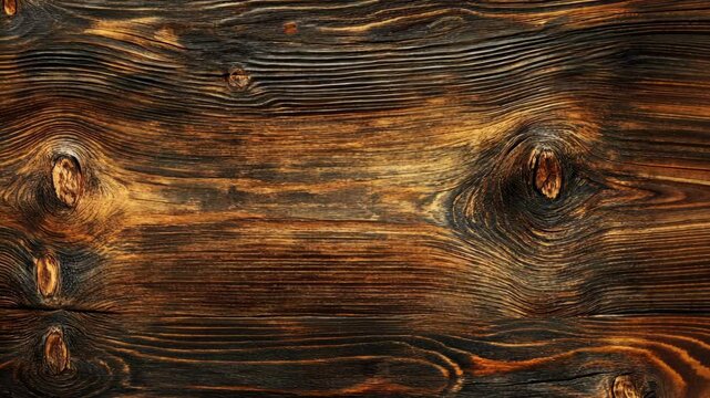 Dynamic transformation of aged wood surface with rich texture and grain patterns