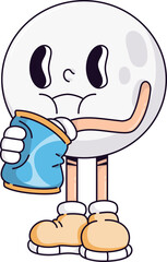 Moon Mascot