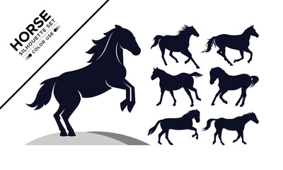 Horse Silhouettes