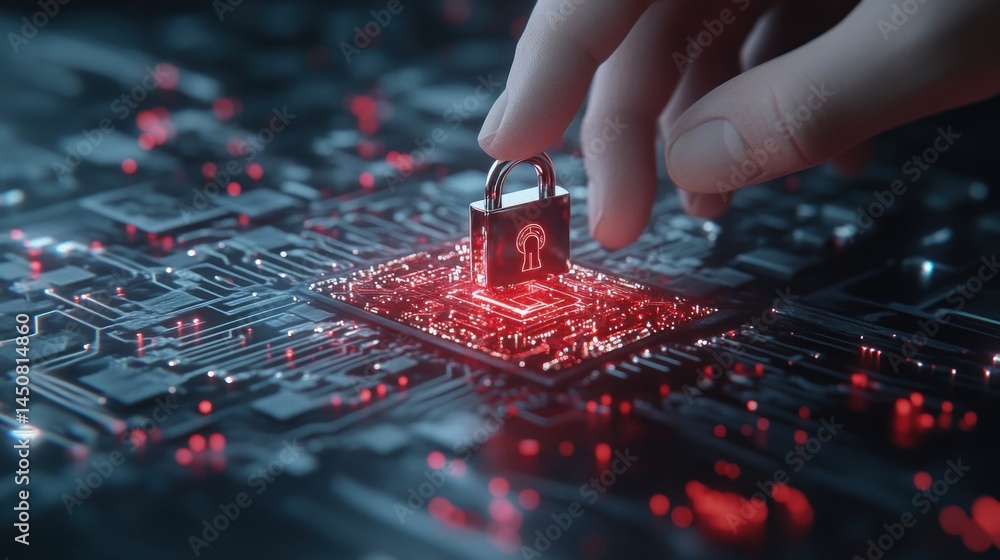 Aufkleber cybersecurity: protecting digital assets with advanced encryption