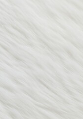 Obraz premium White Fur Texture Background