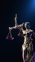 Legal Concept: Themis is Goddess of Justice and law