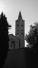 The landmark Catholic church of San Giovanni Evangelista in Ravenna, Italy, at sunrise—captured...