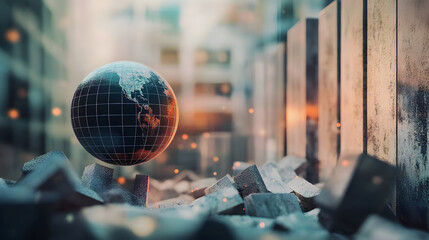 Large corporations could also see their growth prospects diminish during a global business recession.