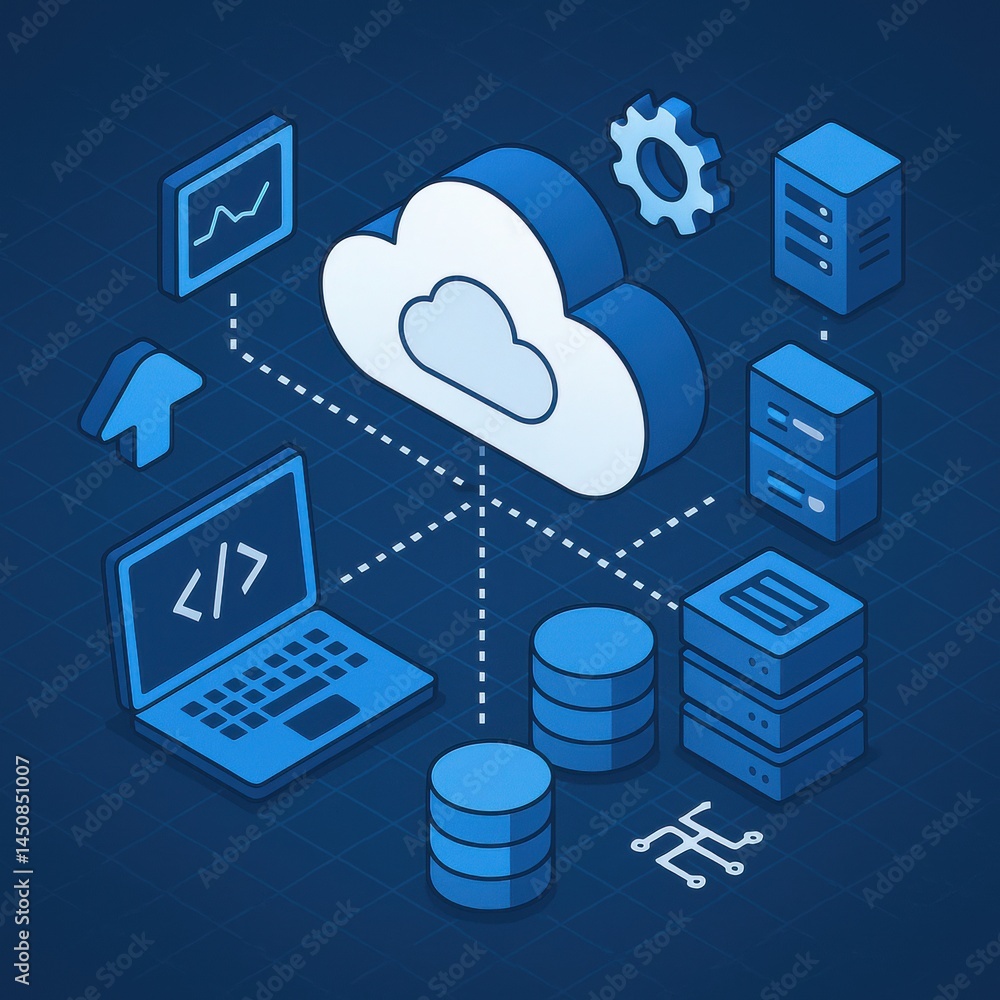 Poster Cloud Computing and Data Storage Infrastructure