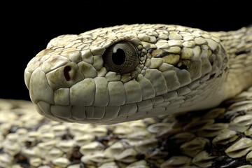 Fototapeta premium Vibrant Bull Snake: A Look into the Exotic World of Reptiles in Nature