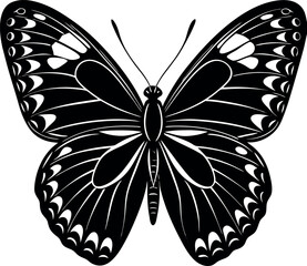 Blue Morpho Butterfly Vector With Realistic Textur